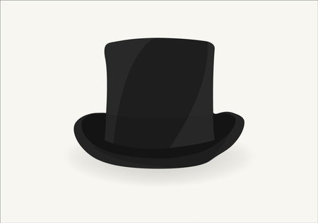 Vintage hat hand draw engraving style black and white clipart isolated on white backgroundのイラスト素材