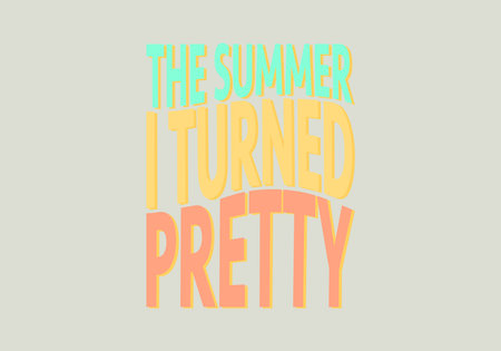 Beautiful tropical illustration with trendy lettering. Cute hand drawn summer prints. Perfect for stickers, labels, tshirts, banner, tags. Vector isolated phrases and quotes.のイラスト素材
