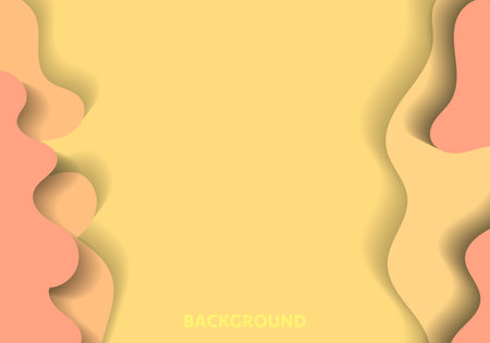 Multi layers purple texture 3D papercut layers in gradient vector banner. Abstract paper cut art background design for website template. Topography map concept or smooth origami paのイラスト素材