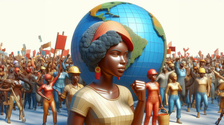 Images created for May 1 Labor Day. May 1 Labor Day celebration visual. Labor day.の素材