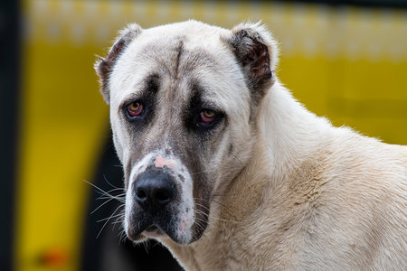 portrait of old dog