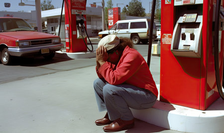 Global gas crisis fuels ecological catastrophe Creating using generative AI toolsの素材