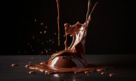 Hot chocolate drops make the perfect gift for chocoholics Creating using generative AI toolsの素材