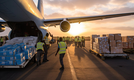 The Cargo Crew: Efficiently Preparing Goods for Air Transportの素材