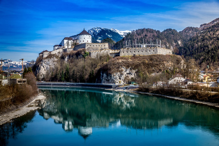 Kufstein, Tyrol, Austria, photo taken in springtime.の写真素材