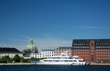 Kopenhagen is the capital Denmark and the cultural and economical center.の写真素材