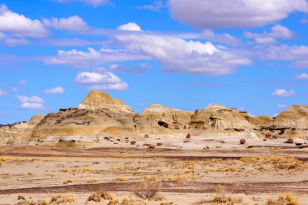 Ah-Shi-Sle-Pah Wilderness Study Area, a National Park located in New Mexico in the United States.の写真素材
