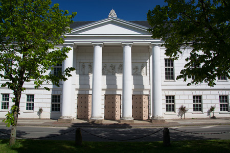 Putbus is a town on the southeastern coast of the island of Ruegen, Germany.のeditorial素材