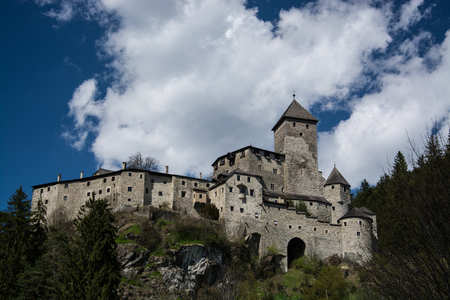 Castle Taufers in Trentino-Alto Adige in Italy.のeditorial素材
