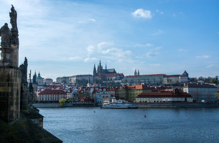 Prague Castle is a castle complex in Prague, Czech Republic, built in the 9th century.のeditorial素材
