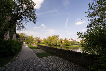 Dinkelsbuehl is a historic town in Central Franconia, Bavaria, in southern Germany and lies on the...