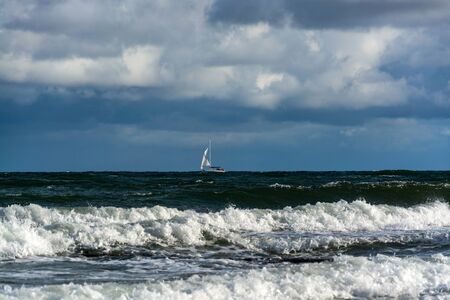 The Baltic Sea is a mediterranean sea of the Atlantic Ocean, enclosed by Denmark, Estonia, Finland, Latvia, Lithuania, Sweden, northeast Germany, Poland, Russia and the North and Central European Plain.の写真素材