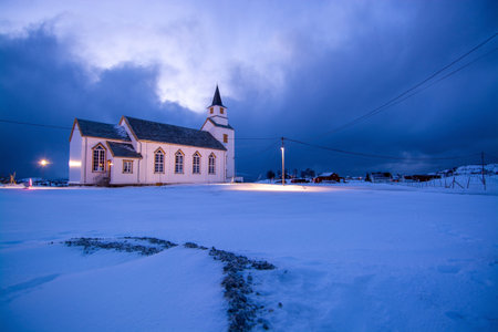 Hillesoy is a former community in the old Troms county in Norway. The community was existing from 1855 until its closure in the year 1964.の写真素材