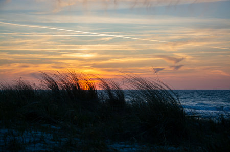 The Baltic Sea health resort of Zingst is located in the northwest of the district of Vorpommern-RÃ¼gen in Mecklenburg-West Pomerania, part of the state of West Pomerania.の写真素材