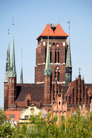 Church Saint Mary in Gdansk - Poland.