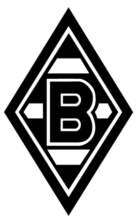 Logo of German football team Borussia Moenchengladbach - Germany.のeditorial素材