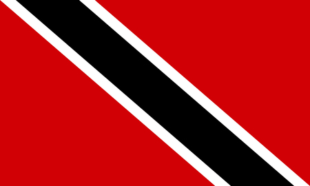 Flag of the Republic of Trinidad and Tobago.の写真素材