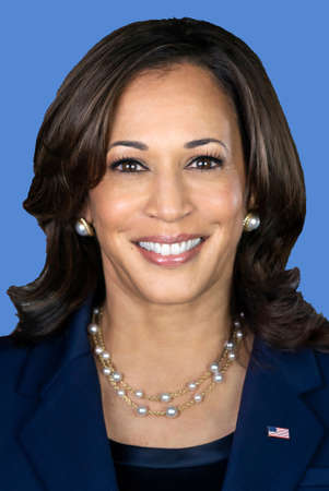 Kamala Devi Harris - October 20, 1964: American politician and lawyer, 49th Vice President of the United States of America.のeditorial素材