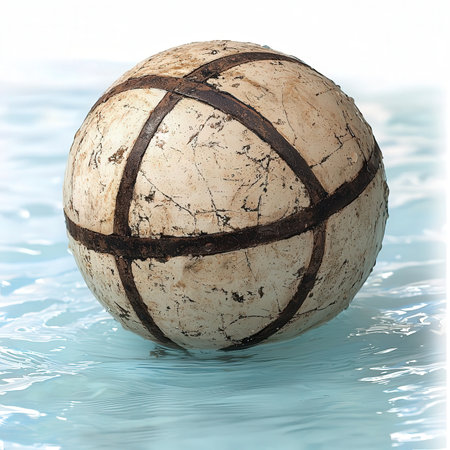 Beach ball on the edge of the pool. 3d renderingの素材