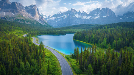 Glacier National Park, Montana, United States of America.の素材
