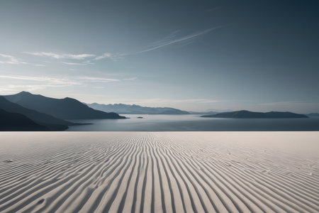 White Sand Dunesの写真素材