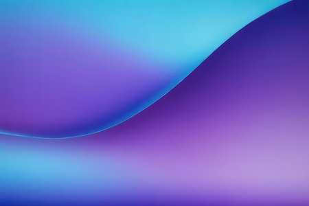 abstract blue background with some smooth lines in it (see portfolio for more in this series)の写真素材