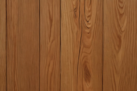 Wooden texture. Lining boards wall. Wooden background. Showing growth ringsの写真素材