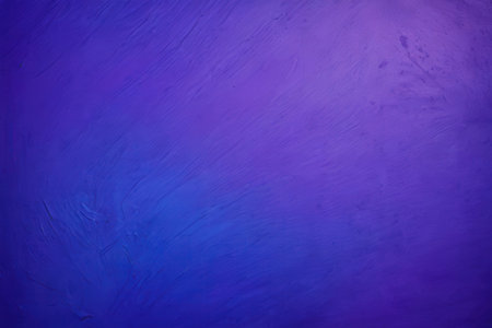 Abstract background of blue and purple oil paint on canvas. Texture for design.の写真素材