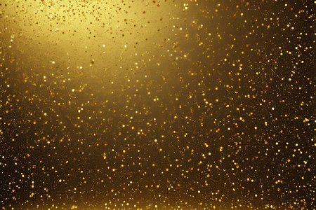 gold glitter vintage lights background. gold and black. de-focusedの写真素材