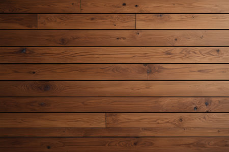 Wooden wall background. Wood texture for design with copy space.の写真素材