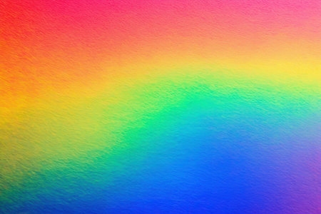 Rainbow colors background. Abstract rainbow background. Colorful rainbow background.の写真素材