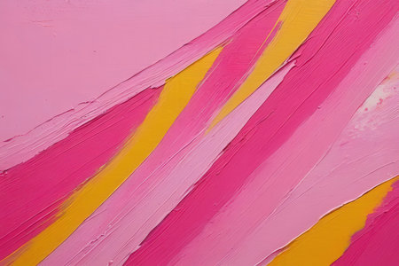 Abstract oil painting on canvas. Colorful brushstrokes as background.の写真素材