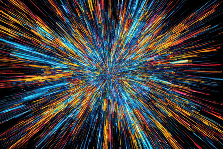 abstract background with some blurred lights in it (see more in my portfolio)の写真素材