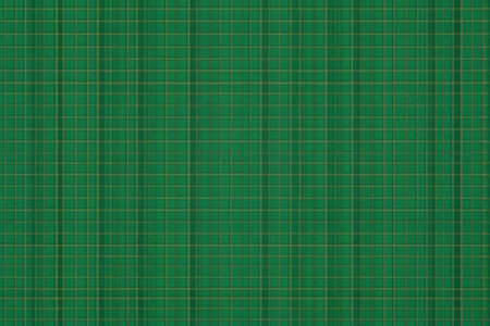 Green plaid texture background. Green checked tablecloth.の写真素材
