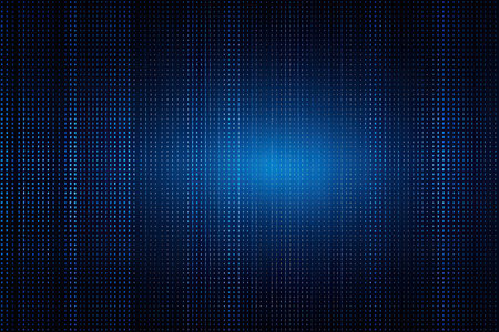 Abstract blue digital technology background. Vector illustration for your business design.の写真素材