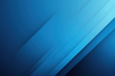 Abstract blue background with stripes. Vector illustration. Can be used for wallpaper, web page background, web banners.の写真素材