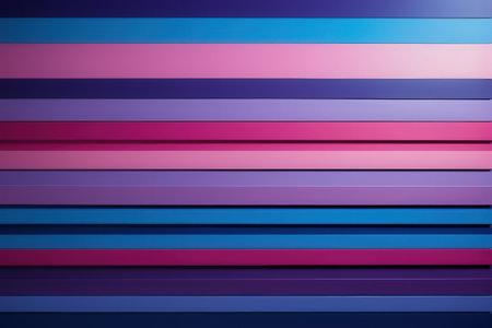 abstract background made of multicolored stripes. 3d renderの写真素材