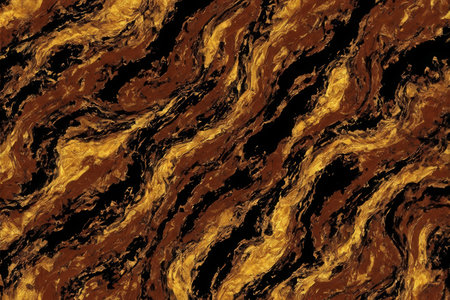 abstract gold and black marble texture background. 3d render illustrationの写真素材