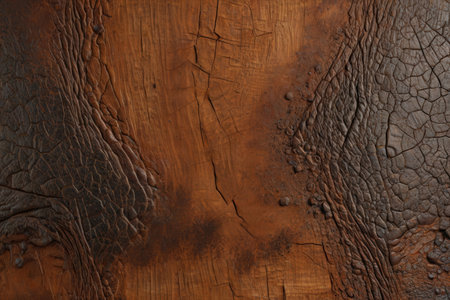Old wood texture with natural patterns as a background, top view.の写真素材