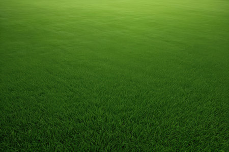 Green grass field background. Green grass field. Green grass field texture.の写真素材