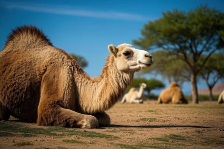 Bactrian camel (Camelus bactrianus)の素材