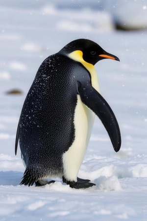 King penguin (Aptenodytes patagonicus)の素材