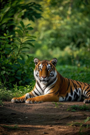 Sumatran Tiger (Panthera tigris altaica)の素材