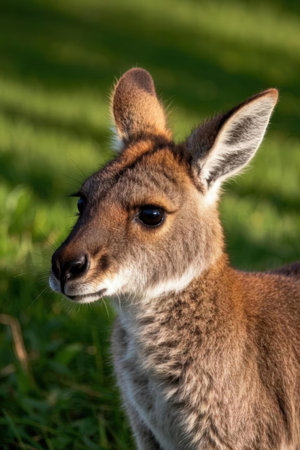 Kangaroo (Macropus rufogriseus)の素材