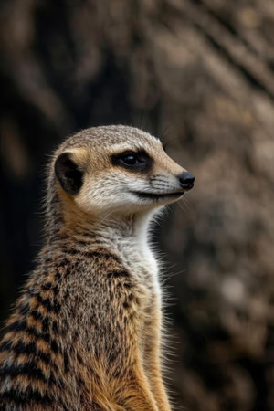 Meerkat (Suricata suricatta) close upの素材