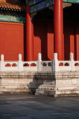 The Forbidden City, Beijing, China.の素材