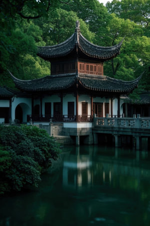 The ancient city of Suzhouの素材