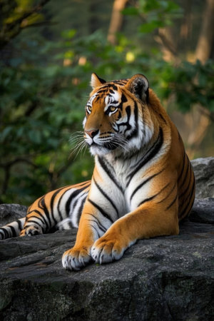 Siberian Tiger (Panthera tigris altaica)の素材