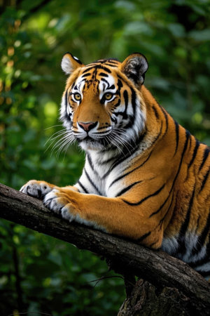 Siberian Tiger,Panthera tigris altaicaの素材