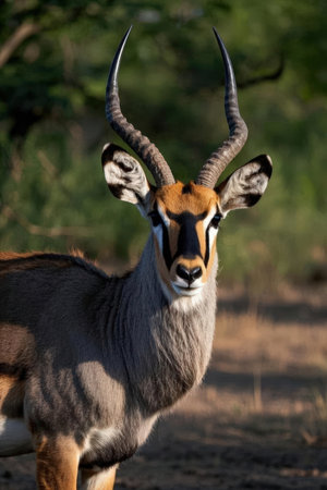Male Impala (Aepyceros melampus)の素材